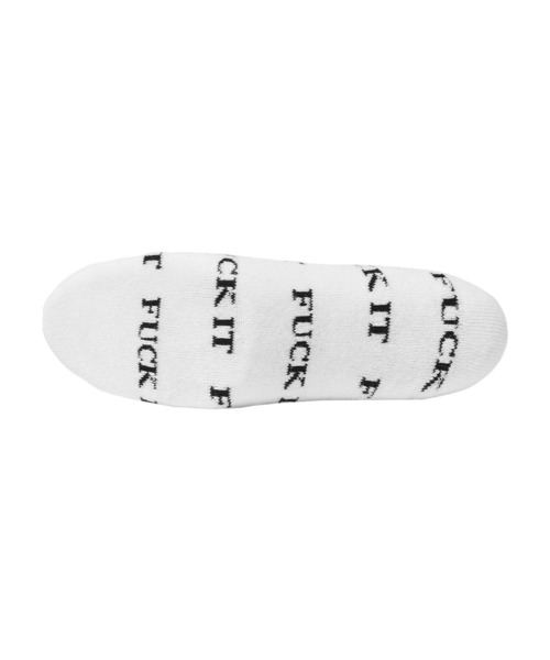 Calzini HUF Fuck It - Neri, 90% Cotone, Unisex - 4