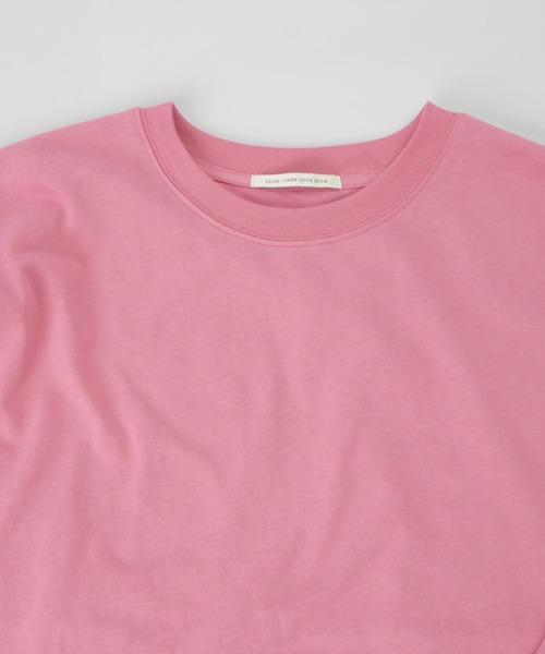 LUCA/LADY LUCK LUCA(ルカ/レディラックルカ)の「LC/LLL バックプリントロングスリーブTシャツ / バックロゴロンTee(Tシャツ/カットソー・レディース・キャメル/オフホワイト/ブラック/ピンク・FREE)」の15枚目の写真