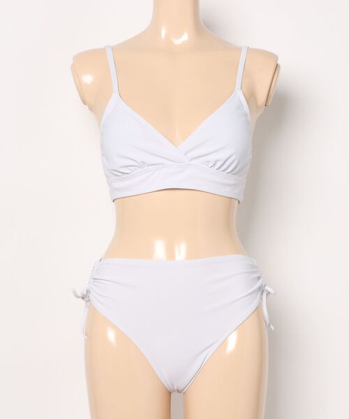 超美品 セール】サイドシャーリングハイウエストビキニ（水着）｜NANEA 水着・ラッシュガード