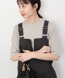 SLOBE IENA（スローブイエナ）の「トタンテレコ五分袖プルオーバー（Tシャツ/カットソー）」