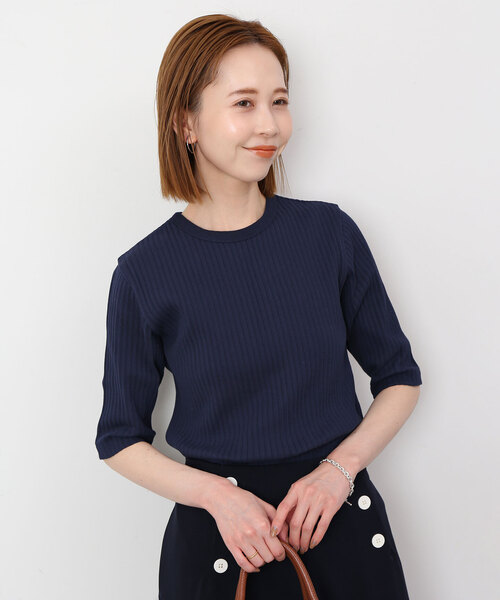 SLOBE IENA（スローブイエナ）の「トタンテレコ五分袖プルオーバー（T