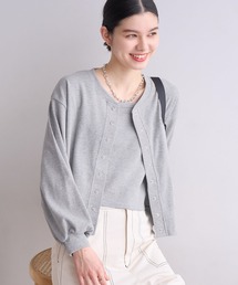 ROPE' PICNIC | 刺繍リブカットカーディガン(カーディガン/ボレロ)