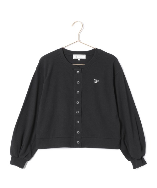 ROPE' PICNIC（ロペピクニック）の「刺繍リブカットカーディガン（カーディガン/ボレロ・レディース・グレー/ホワイト系その他/ブラック/キナリ・38）」の17枚目の写真