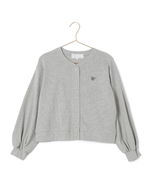 ROPE' PICNIC（ロペピクニック）の「刺繍リブカットカーディガン（カーディガン/ボレロ・レディース・グレー/ホワイト系その他/ブラック/キナリ・38）」の20枚目の写真