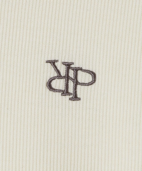 ROPE' PICNIC（ロペピクニック）の「刺繍リブカットカーディガン（カーディガン/ボレロ・レディース・グレー/ホワイト系その他/ブラック/キナリ・38）」の12枚目の写真