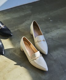 【RONEL】ローヒールビットローファー