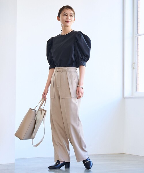 coen（コーエン）の「【RONEL】ローヒールビットローファー（パンプス・レディース・オフホワイト/ブラック・M/L）」の7枚目の写真