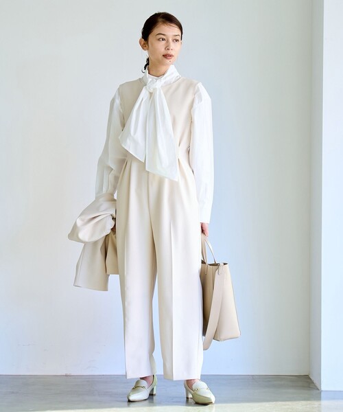 coen（コーエン）の「【RONEL】ローヒールビットローファー（パンプス・レディース・オフホワイト/ブラック・M/L）」の18枚目の写真