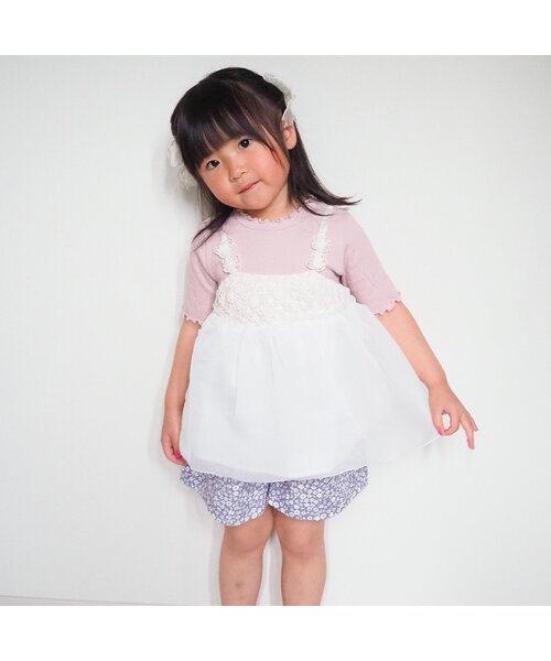 apres les cours(アプレレクール)の「WEB限定 まいにちスクールショートパンツ(その他パンツ・キッズ・チャコール/ラベンダー/オレンジ/イエロー/ブラック・80/90/100/110/120/130/140)」の8枚目の写真