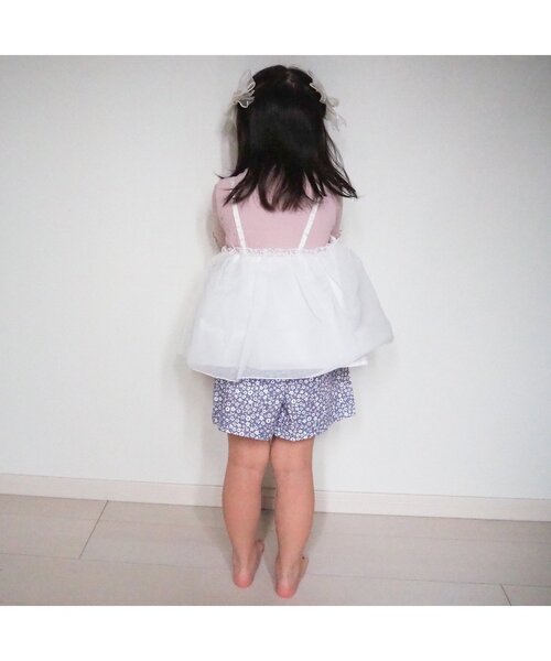 apres les cours(アプレレクール)の「WEB限定 まいにちスクールショートパンツ(その他パンツ・キッズ・チャコール/ラベンダー/オレンジ/イエロー/ブラック・80/90/100/110/120/130/140)」の9枚目の写真