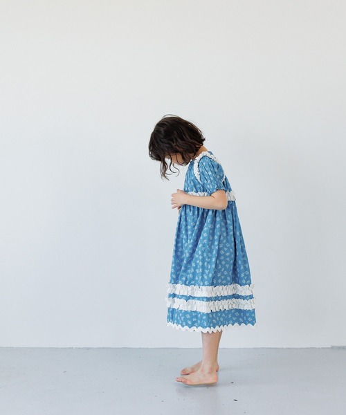 LOWRYS FARM(ローリーズファーム)の「INDIAISプリントワンピースSS 112151(ワンピース・キッズ・ブルー/ブラック・140cm/130cm/120cm/110cm/150cm)」の16枚目の写真