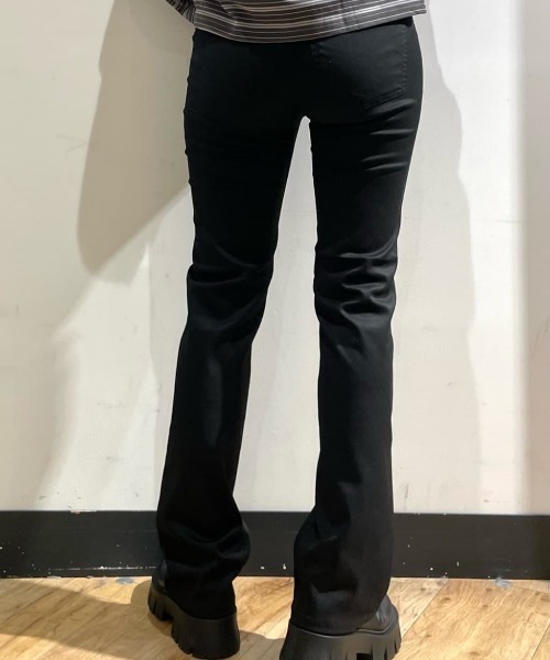 EDWIN（エドウィン）の「【EDWIN】ハタラクロ ブーツカットパンツ (ストレッチツイル / 色あせしにくい / オフィスカジュアル)（その他パンツ・レディース・ブラック・M/L/XL/XS/S）」の14枚目の写真