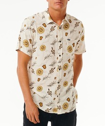 rip curl（リップカール）の「RIP CURL/リップカール 半袖シャツ 総柄 ビスコース レギュラーカラー 032MSH（シャツ/ブラウス・メンズ）」