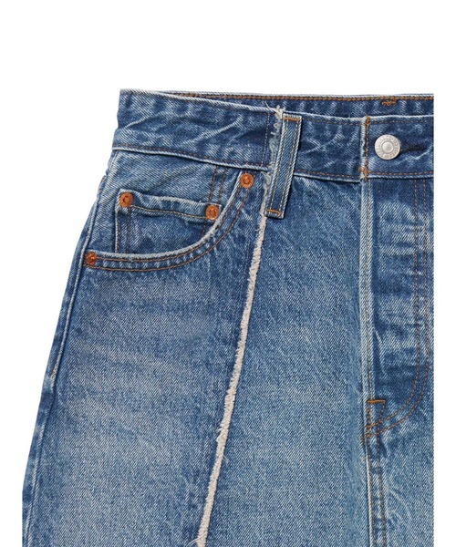 Levi's（リーバイス）の「Levi's/リーバイス RECRAFTED スカート ミディアムインディゴ NOVEL NOTION（デニムスカート・レディース・インディゴブルー・23inch/24inch/25inch/26inch/27inch/28inch）」の10枚目の写真