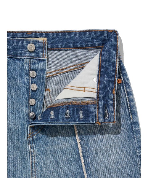 Levi's（リーバイス）の「Levi's/リーバイス RECRAFTED スカート ミディアムインディゴ NOVEL NOTION（デニムスカート・レディース・インディゴブルー・23inch/24inch/25inch/26inch/27inch/28inch）」の11枚目の写真