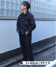 TYPE I トラッカージャケット ブラック STONEWASH(L ブラック