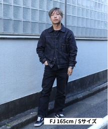 リーバイスTYPE I トラッカージャケット ブラック STONEWASH FJ TYPE I トラッカージャケット ブラック STONEWASH(L ブラック
