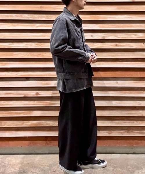 Levi's】TYPE I トラッカージャケット ブラック STONEWASH（デニム