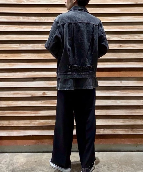 セール】【Levi's】TYPE I トラッカージャケット ブラック STONEWASH