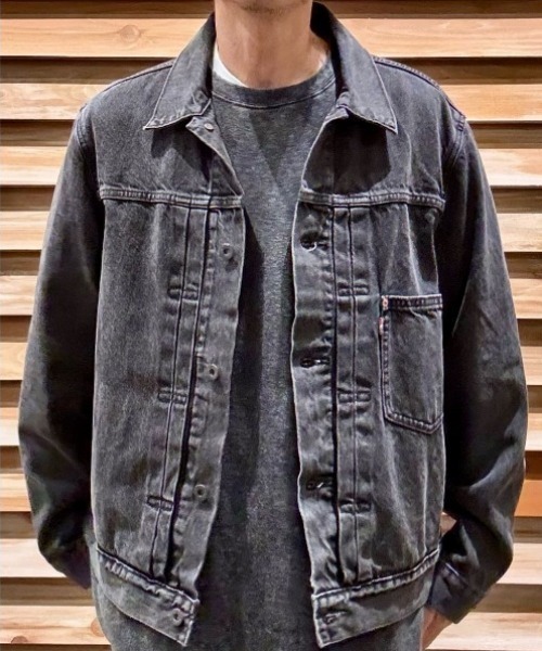 セール】【Levi's】TYPE I トラッカージャケット ブラック STONEWASH