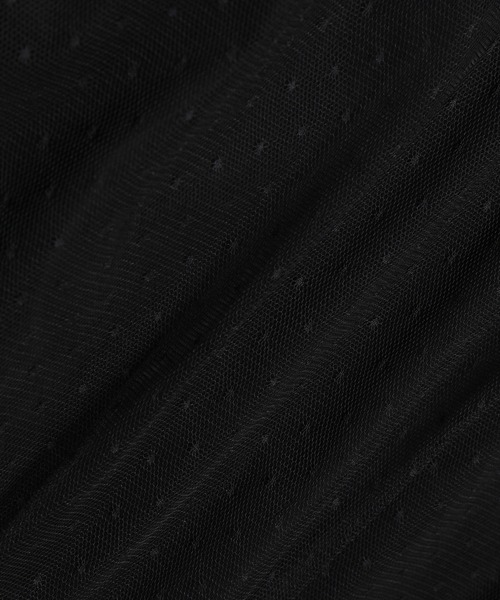 ROPE' PICNIC(ロペピクニック)の「【KIDS】チュールカットトップス(Tシャツ/カットソー・キッズ・ブラック/オフホワイト・110/120/130/140/150)」の18枚目の写真