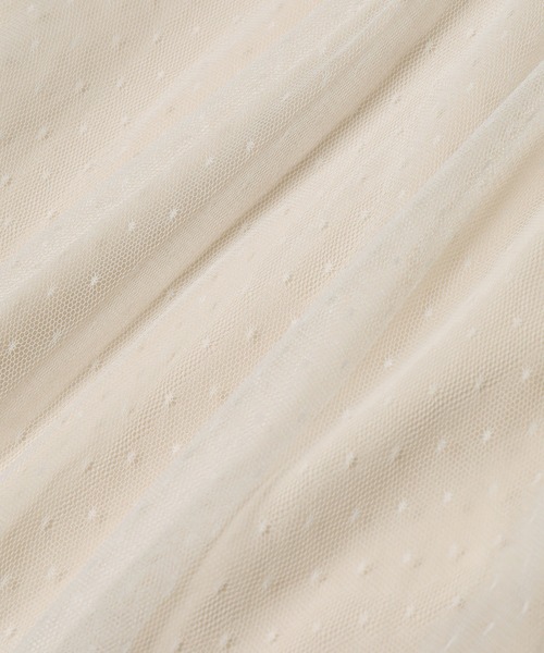 ROPE' PICNIC(ロペピクニック)の「【KIDS】チュールカットトップス(Tシャツ/カットソー・キッズ・ブラック/オフホワイト・110/120/130/140/150)」の21枚目の写真