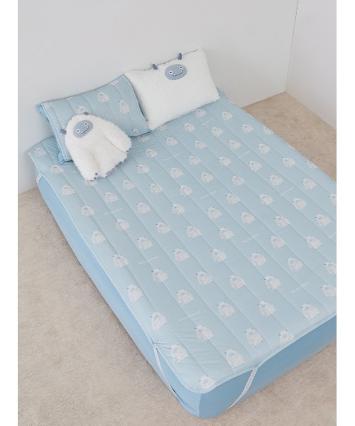 gelato pique Sleep（ジェラートピケスリープ）の「【Sleep】COOL MONSTER ポケット付きクッション（クッション/クッションカバー・レディース・オフホワイト・FREE）」の4枚目の写真