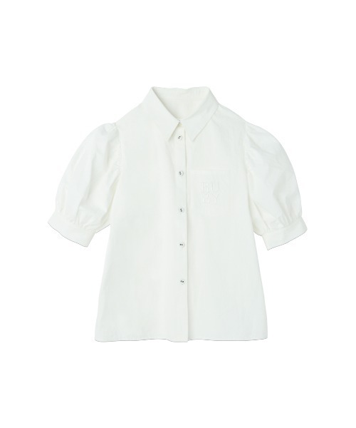 RUBY AND YOU(ルビーアンドユー)の「エンブロイダリーポケットシャツ(シャツ/ブラウス・レディース・オフホワイト/ベージュ系その他・FREE)」の15枚目の写真