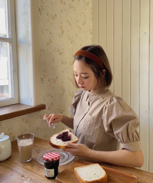 RUBY AND YOU(ルビーアンドユー)の「エンブロイダリーポケットシャツ(シャツ/ブラウス・レディース・オフホワイト/ベージュ系その他・FREE)」の13枚目の写真