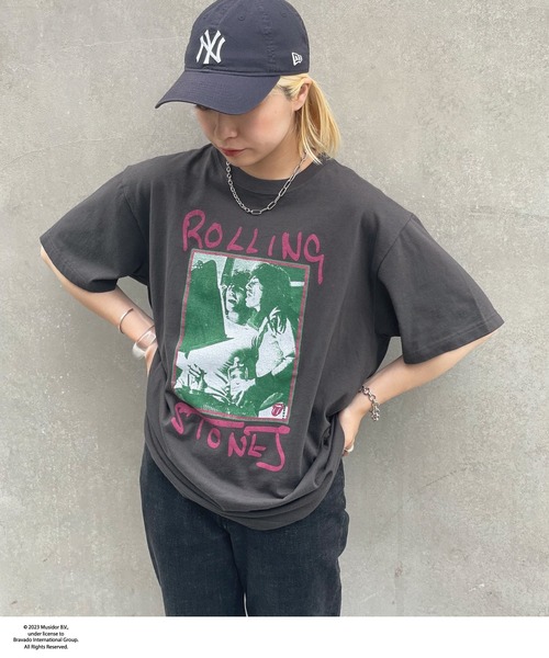 CIAOPANIC（チャオパニック）の「【ユニセックス】【THE ROLLING STONES/ローリング・ストーンズ】ヴィンテージ加工ロックTシャツ（Tシャツ/カットソー・レディース・ベージュ/クリア/ベージュ系その他2/ホワイト系その他3/ホワイト/ベージュ系その他/ホワイト系その他/アイボリー/ホワイト系その他4/ホワイト系その他2/オフホワイト/ベージュ系その他3/レッド/レッド系その他・FREE）」の19枚目の写真