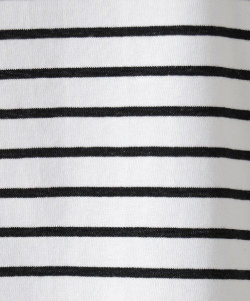 FOUND GOOD（ファウンドグッド）の「ふんわりスリーブ華奢見えTシャツ（Tシャツ/カットソー・レディース・ネイビー/ブラック/ホワイト系5/グレー系/ブルー系2/レッド系8・M/L/S）」の18枚目の写真