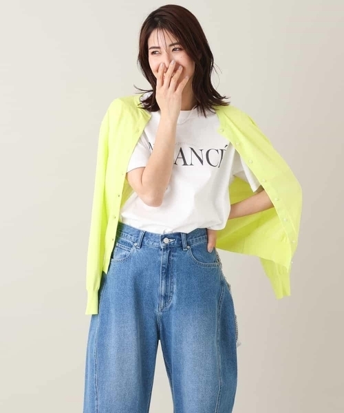 a.v.v（アーヴェヴェ）の「【EC販売不可】クラシックロゴTシャツ（Tシャツ/カットソー・レディース・ホワイト/ライトグレー/ネイビー/ブルー・40/38/42/36/34）」の10枚目の写真