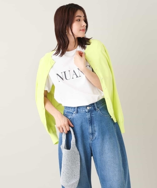 a.v.v（アーヴェヴェ）の「【EC販売不可】クラシックロゴTシャツ（Tシャツ/カットソー・レディース・ホワイト/ライトグレー/ネイビー/ブルー・40/38/42/36/34）」の11枚目の写真