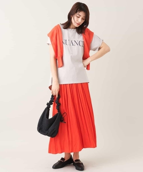 a.v.v（アーヴェヴェ）の「【EC販売不可】クラシックロゴTシャツ（Tシャツ/カットソー・レディース・ホワイト/ライトグレー/ネイビー/ブルー・40/38/42/36/34）」の18枚目の写真