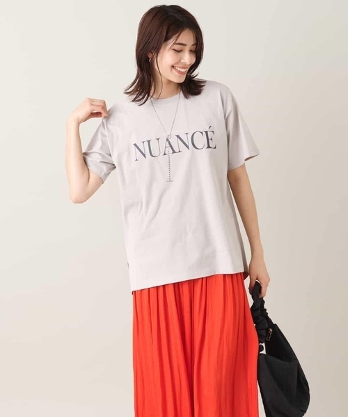 a.v.v（アーヴェヴェ）の「【EC販売不可】クラシックロゴTシャツ（Tシャツ/カットソー・レディース・ホワイト/ライトグレー/ネイビー/ブルー・40/38/42/36/34）」の19枚目の写真