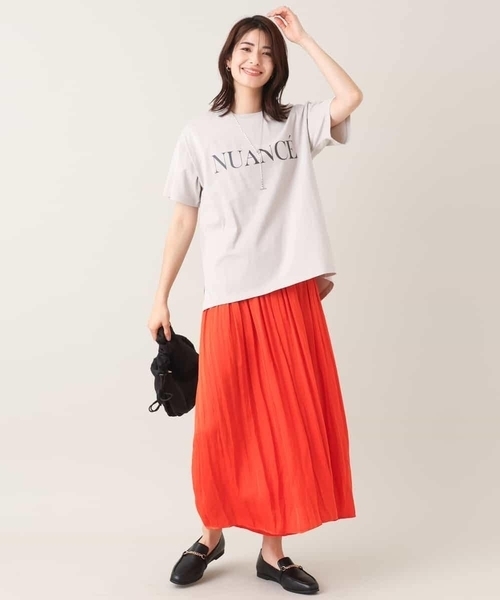 a.v.v（アーヴェヴェ）の「【EC販売不可】クラシックロゴTシャツ（Tシャツ/カットソー・レディース・ホワイト/ライトグレー/ネイビー/ブルー・40/38/42/36/34）」の20枚目の写真