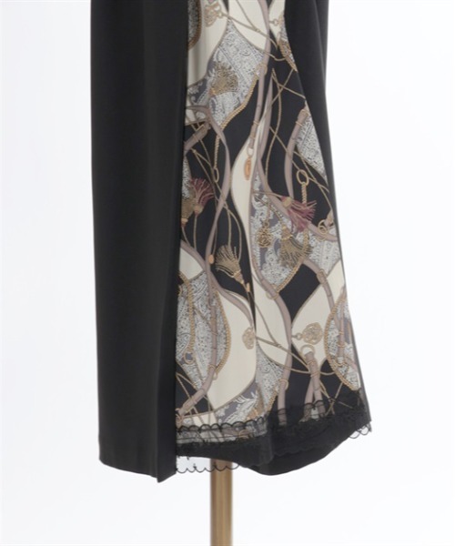 axes femme（アクシーズファム）の「サイドスカーフ切替パンツ（その他パンツ・レディース・ブラック/ネイビー/モカ・FREE）」の18枚目の写真