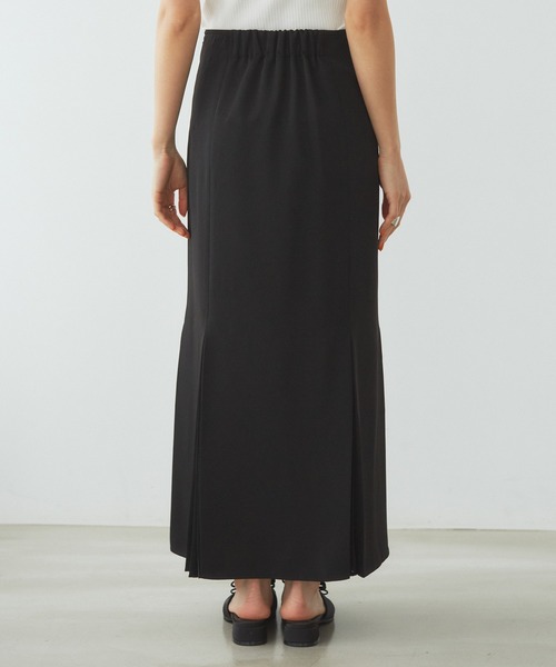 VIS（ビス）の「プリーツ切替マーメイドスカート（スカート・レディース・ベージュ/ブルー/ブラック・M/S）」の13枚目の写真