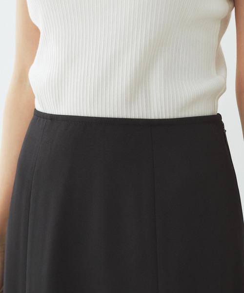 VIS（ビス）の「プリーツ切替マーメイドスカート（スカート・レディース・ベージュ/ブルー/ブラック・M/S）」の4枚目の写真