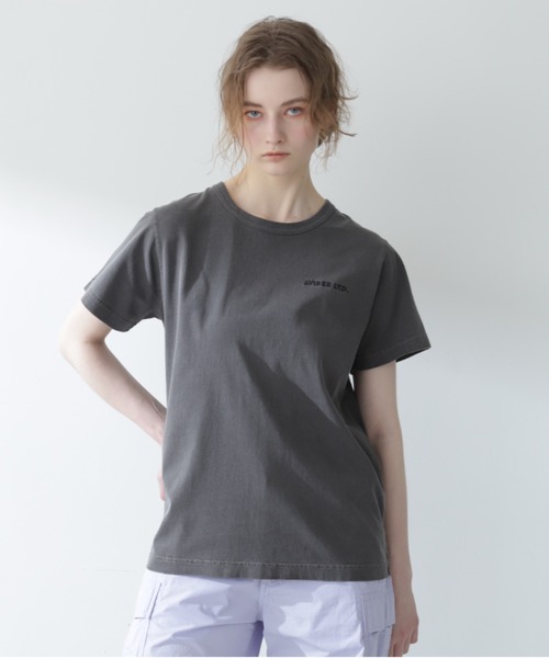 AVIREX(アヴィレックス)の「《直営店限定》FADE WASHT-SHIRT "PENSACOLA"/フェイドウォッシュTシャツ"ペンサコーラ"(Tシャツ/カットソー・レディース・オフホワイト/チャコールグレー/バーガンディー・SMALL/MEDIUM)」の4枚目の写真