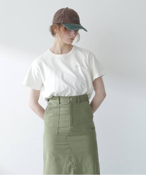 AVIREX(アヴィレックス)の「《直営店限定》FADE WASHT-SHIRT "PENSACOLA"/フェイドウォッシュTシャツ"ペンサコーラ"(Tシャツ/カットソー・レディース・オフホワイト/チャコールグレー/バーガンディー・SMALL/MEDIUM)」の15枚目の写真