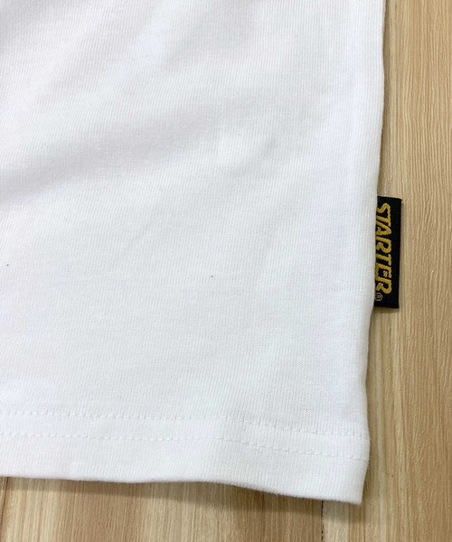STARTER(スターター)の「ベアープリント半袖Tシャツ(Tシャツ/カットソー・メンズ・ブラック/ホワイト・M/XL/L)」の11枚目の写真