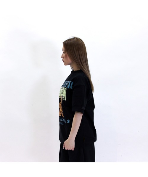 STARTER(スターター)の「ベアープリント半袖Tシャツ(Tシャツ/カットソー・メンズ・ブラック/ホワイト・M/XL/L)」の13枚目の写真