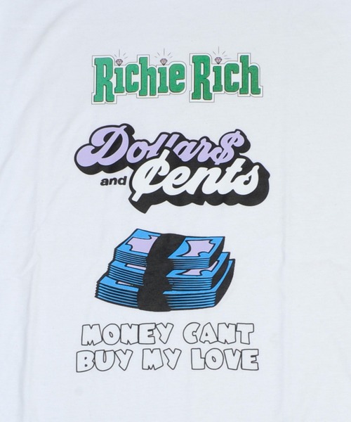 LAND by MILKBOY(ランドバイミルクボーイ)の「RR MONEY CAN'T BUY LOVE L.S Tシャツ(Tシャツ/カットソー・メンズ・A/C/B・FREE)」の4枚目の写真