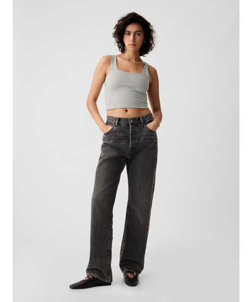 GAP(ギャップ)の「コンパクト ジャージー ブラキャミ(タンクトップ・レディース・カーキ/グレー/ブラック/ホワイト・L/XL/S/XS/M/XXS)」の11枚目の写真