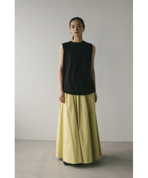 STYLEMIXER(スタイルミキサー)の「シアーバックシームタンク(タンクトップ・レディース・サックスブルー/ブラック/チャコールグレー/ホワイト・FREE)」の21枚目の写真