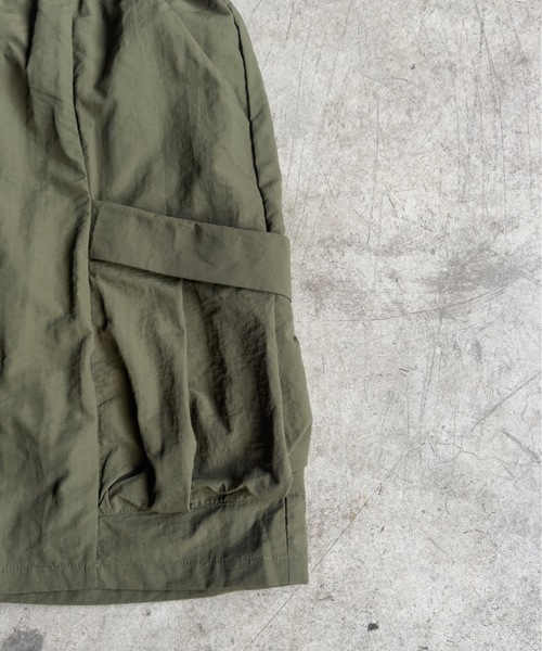 Magine（マージン）の「【SELECT】IR:ナイロンワッシャー カーゴショーツ（カーゴパンツ・メンズ・ブラック/ベージュ/カーキ・M/L/XL）」の19枚目の写真