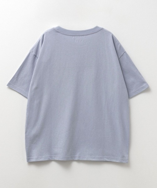 NAVY(ネイビー)の「【綿100%】NAVY USコットン 半袖Tシャツ ワンポイント刺繍Tシャツ(Tシャツ/カットソー・キッズ・ホワイト/チャコールグレー/ベージュ/ライトブルー/ピンク/モカ/ラベンダー/ミント/イエロー系その他/グレー系その他2/ベージュ系その他2/ベージュ系その他/グリーン系その他/ブルー系その他/グレー系その他/ホワイト系その他・110/120/130/140/150/160)」の22枚目の写真