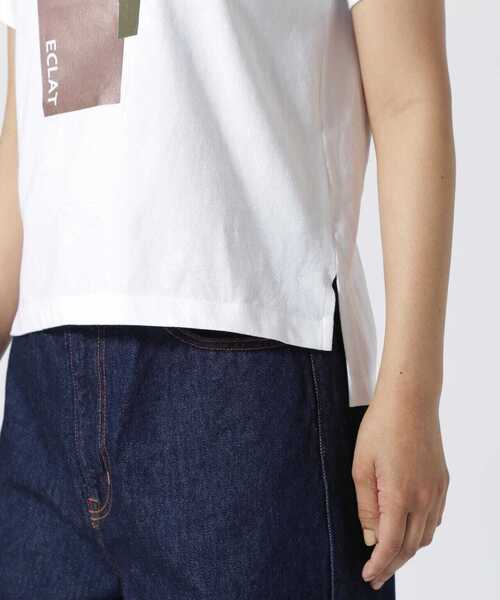 セール】DROIT BELLO（ドロイトベロ）ハクプリントTシャツ（T