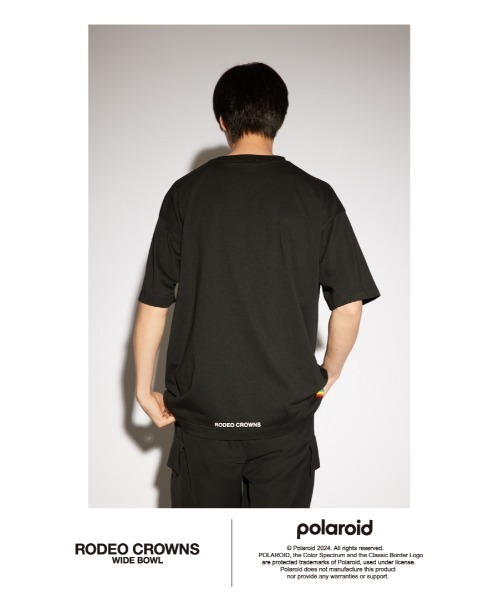RODEO CROWNS WIDE BOWL(ロデオクラウンズワイドボウル)の「Polaroid フォトTシャツ(Tシャツ/カットソー・メンズ・ホワイト/ブラック・MEDIUM/LARGE)」の17枚目の写真